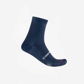 Castelli Chaussettes Espresso 12 bleu nuit