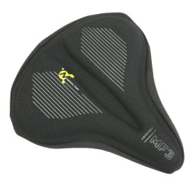 Couvre selle gel mémoire de forme noir 245x230mm