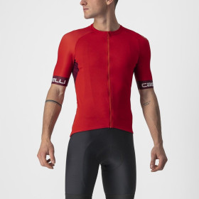 Castelli Maillot Entrata VI Rouge/Bordeaux