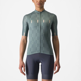 Castelli Maillot Dimensione Bleu/Vert