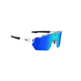 AZR Lunettes Race RX Crystal/Noir Ecran Bleu