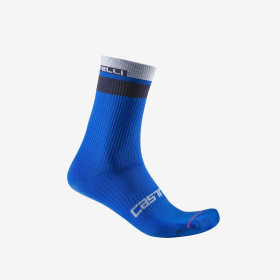 Castelli chaussettes Gara Thermal 18 azzurro italia